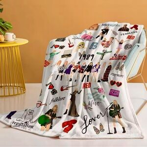 🎶✨ Ultimate Taylor Swift Tour Throw Blanket! ✨🎶 plush, and butter soft